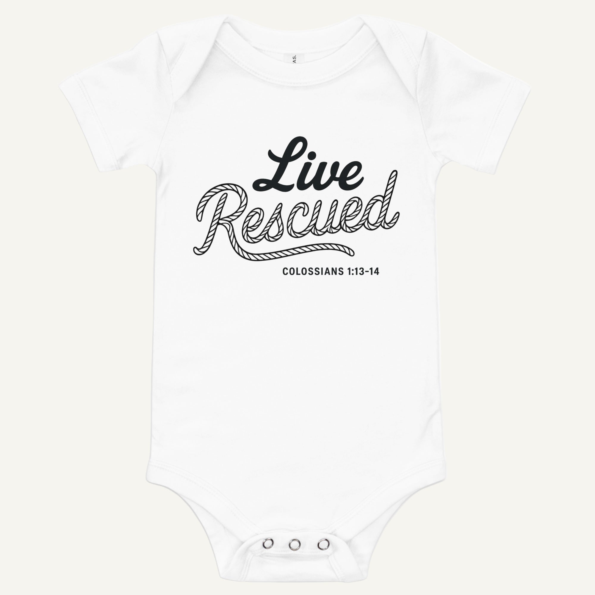 Baby 'Live Rescued' Onesie – Rescued Company